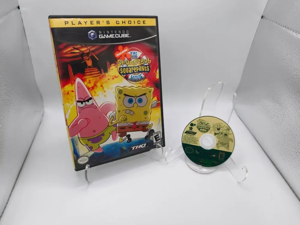 SpongeBob SquarePants Movie GameCube Players Choice Tested